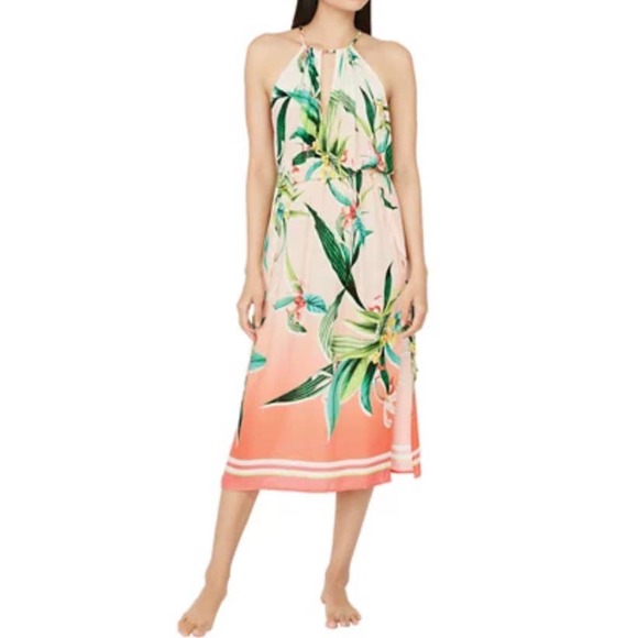 Trina Turk Other - Trina Turk Costa de Prata Floral Cover Up Dress Size XL